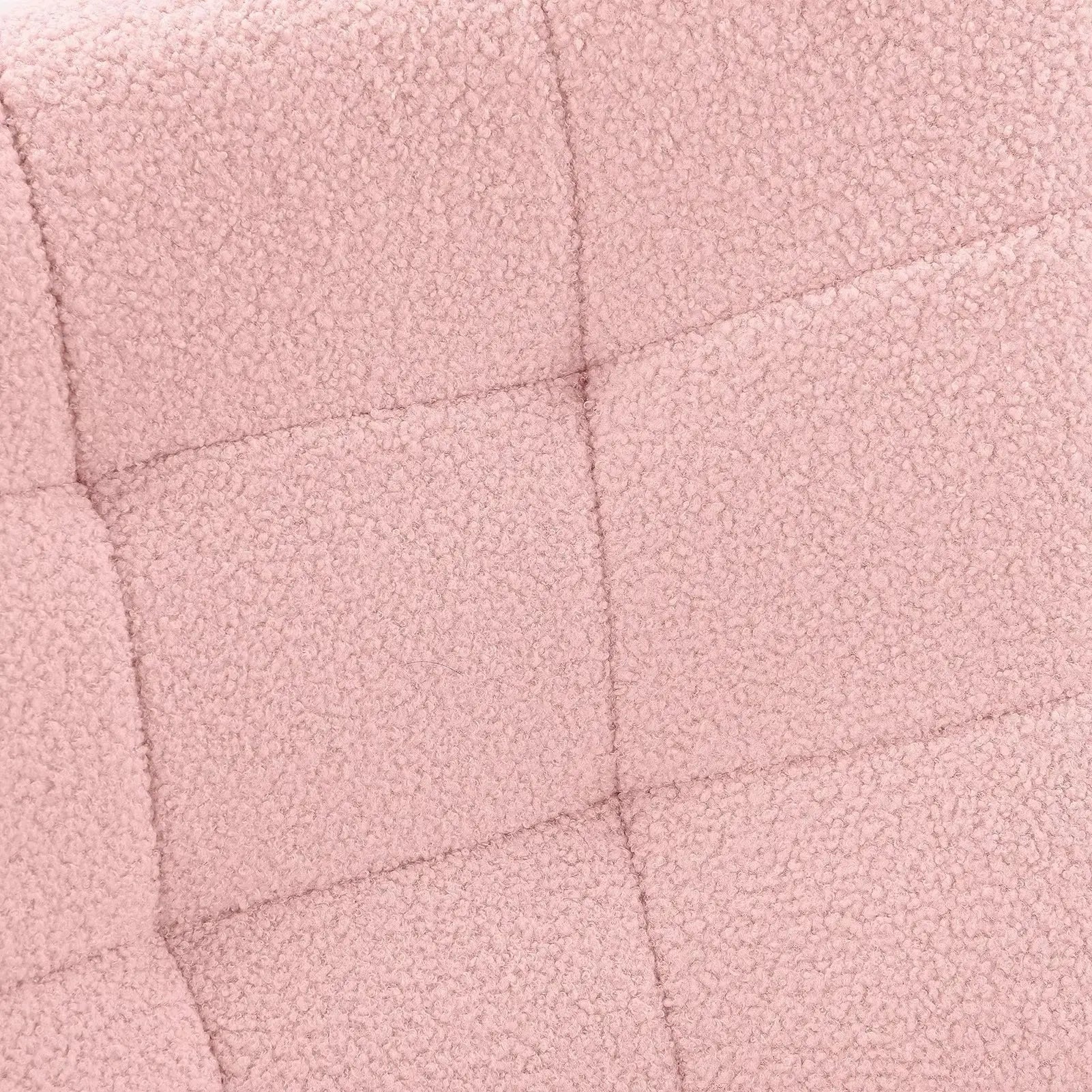 Brume | Fauteuil à bascule teddy à dossier haut